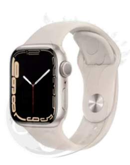 Apple Watch Series 7 GPS + Cellular Starlight